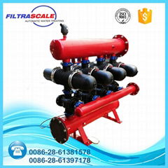 automatic self-cleaning irrigation water filter