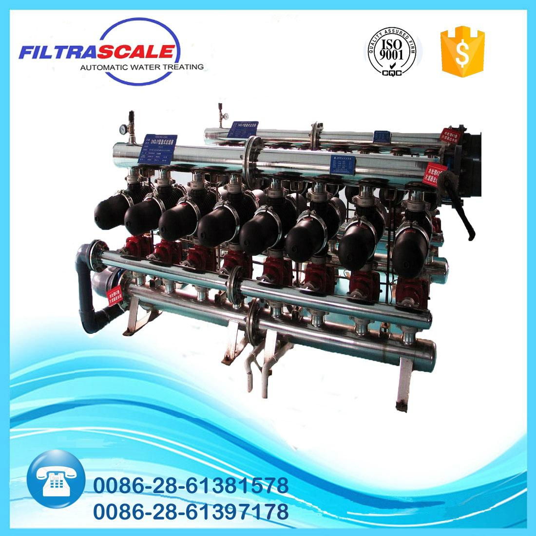 cooling tower pretreatment water filter