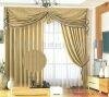 Permanent flame retardant blackout curtain for living room
