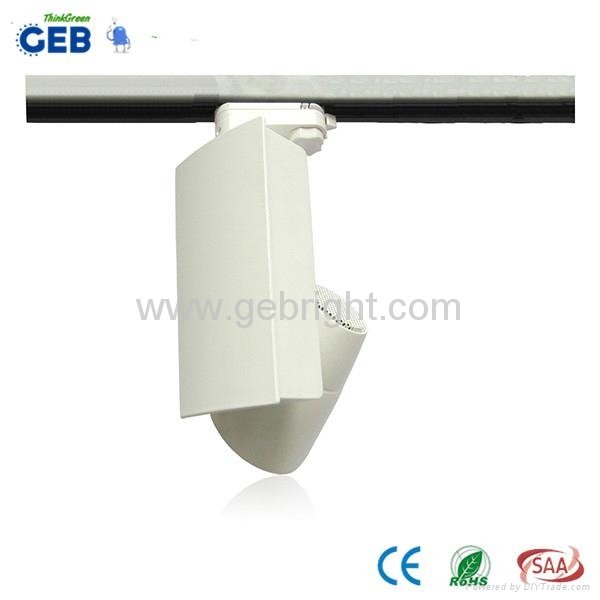 30W COB LED Track Light Spot, 85-265VAC for Clothing Store Lighting with CE RoHS 3
