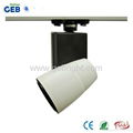 30W COB LED Track Light Spot, 85-265VAC for Clothing Store Lighting with CE RoHS 5