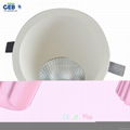 8W 85-265VAC 800lm LED COB Downlight Recessed Lighting 3