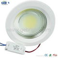 10W COB LED Downlights with 90mm Cut Hole for Hotel Lighting