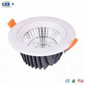 25 Beam Angle 10W LED Downlight Kit with Honglitronic Packaged COB Chip 2