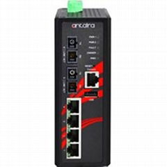 6-Port Industrial Managed Ethernet Switches 