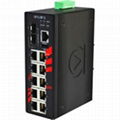 10-Port Industrial PoE+ Gigabit Managed