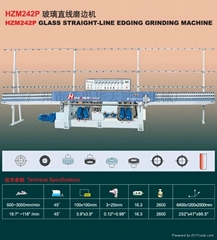 HZM242P Glass Straight-Line Edging