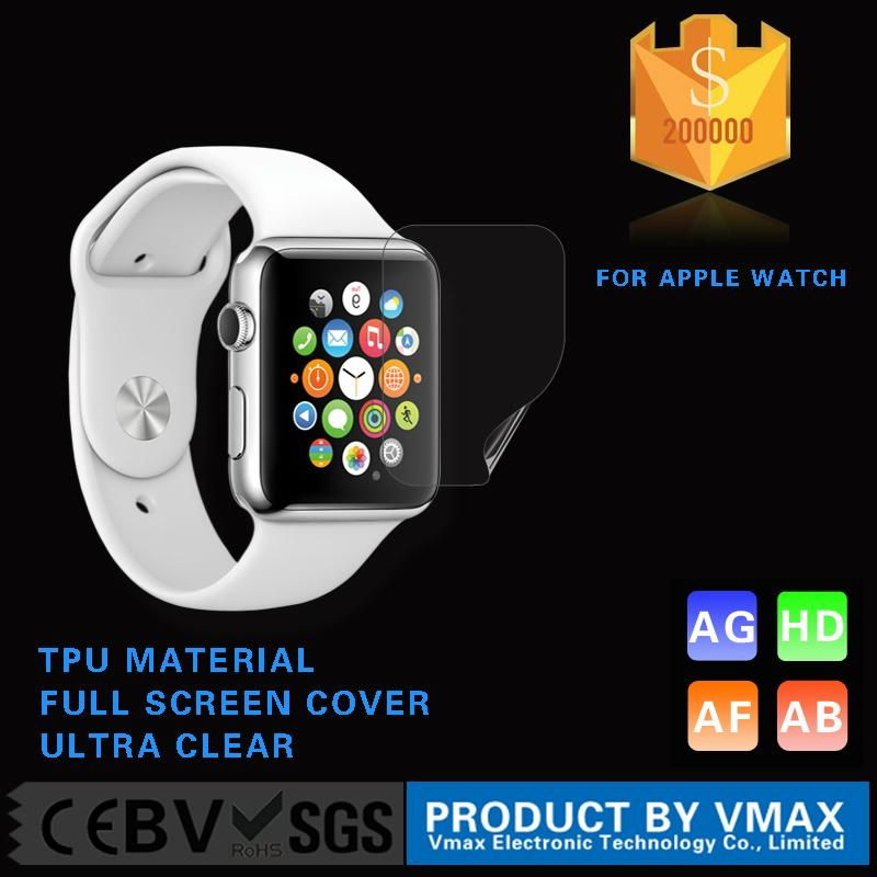 For Apple Watch iWatch Anti-shocked 0.2mm Asahi Tempered Glass screen protector 4