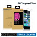 Trade Assurance 0.3/0.2mm 2.5D Tempered Glass Screen Protector for iPhone 5/5s 1