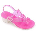 RMC Low Wedge Jelly Shoes For Girls 1