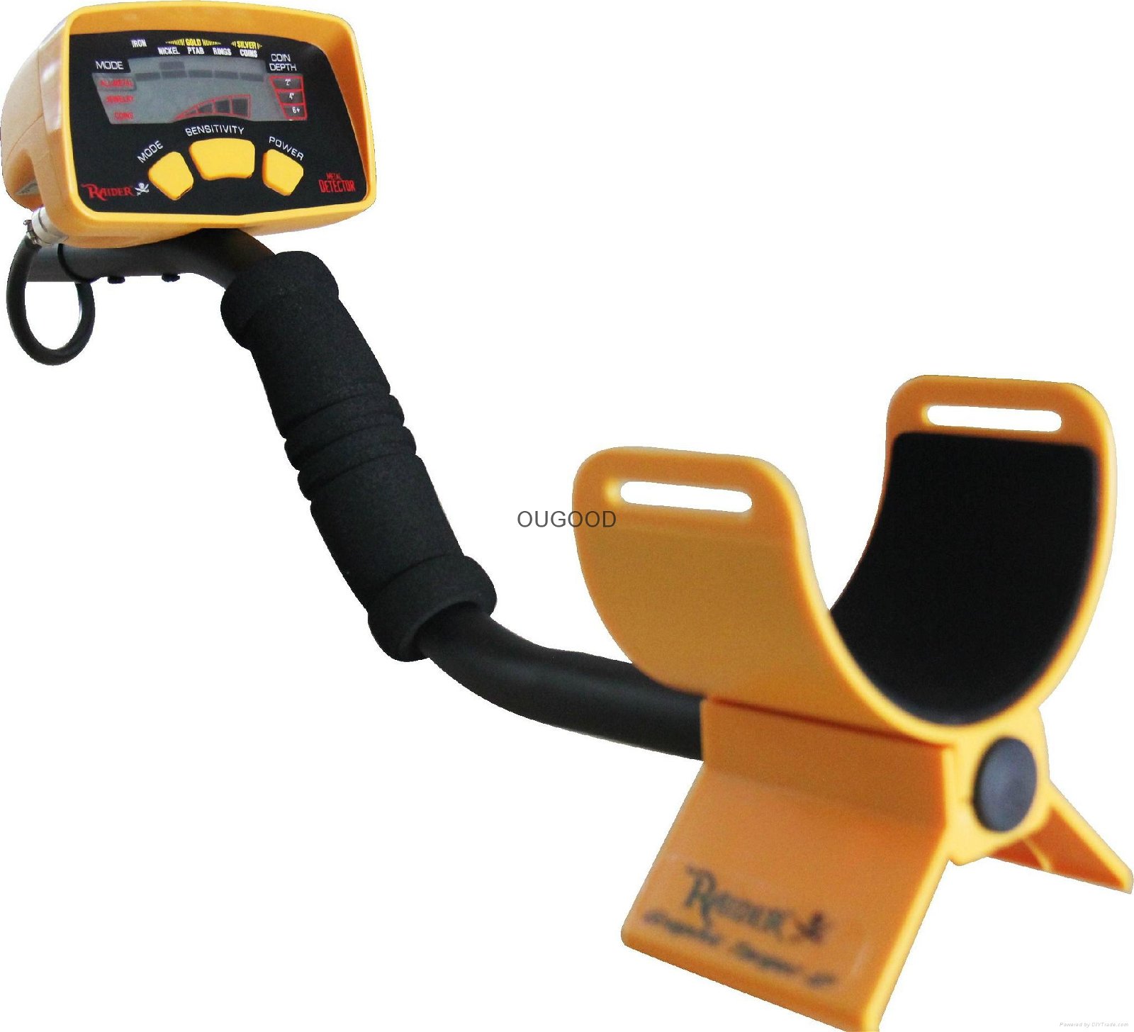 Large LCD display underground metal detector with All Metal Jewely & Coins model 2
