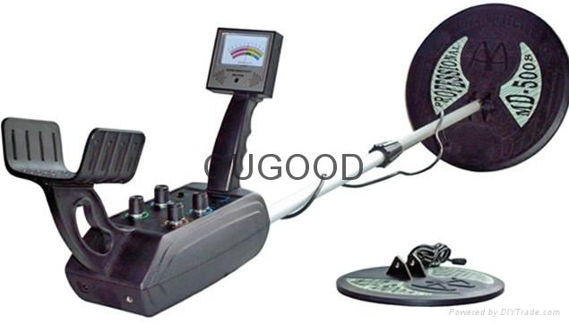 DC12V Underground metal detector MD5008 with two coils and 3.5 m detecting depth