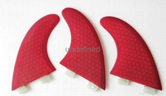 Sufrboard Honeycomb FCS fins Carbon fins