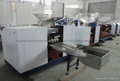 Full automatic artistic drinking straw making machine