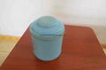 Wholesale Metal tea tin box with handle 3