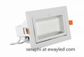 30W square led ceiling light  led rectangular downlight with SAA certificated 1