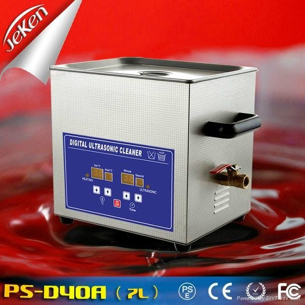 240W CE RoHS Approval Digital Ultrasonic Cleaner For Chemical Lab With Heater