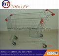 australia style supermarket shopping trolley cart on wheels  for sale