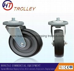 swivel caster wheels  for supermarket trolley