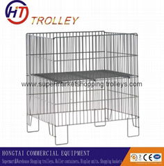  Supermarket Metal Wire Display Cage  Sample Display Racks 