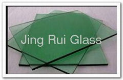 6mm F green float glass