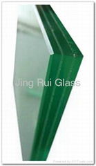 8+8 tempered laminated glass 