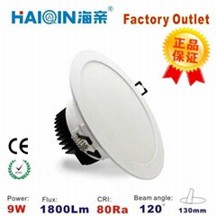 Haiqin LED downlight 9W white 