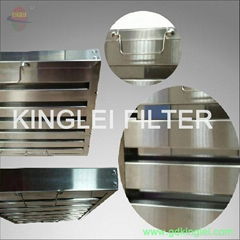 stainless steel baffle filter