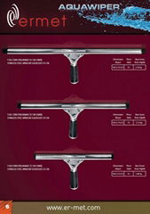 steel window squeegee