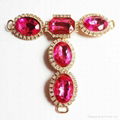 Gem Rose Stone Embellished for Women`s T