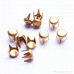 Flat Spot Nailheads with 4 Prongs 6mm