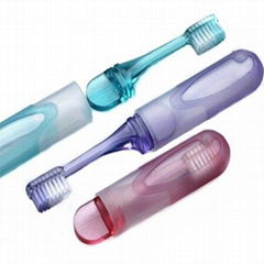 Frosted Travel Toothbrush