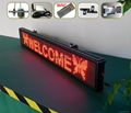  Semi-outdoor CE certificate led scrolling sign 5