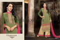 Designer Georgette Palazzo Churidar Suit 1