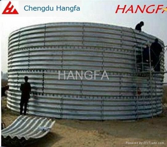Large diameter galvanized corrugated steel pipe culvert 2