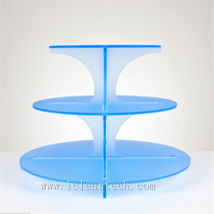 3 tier acrylic cupcake stand