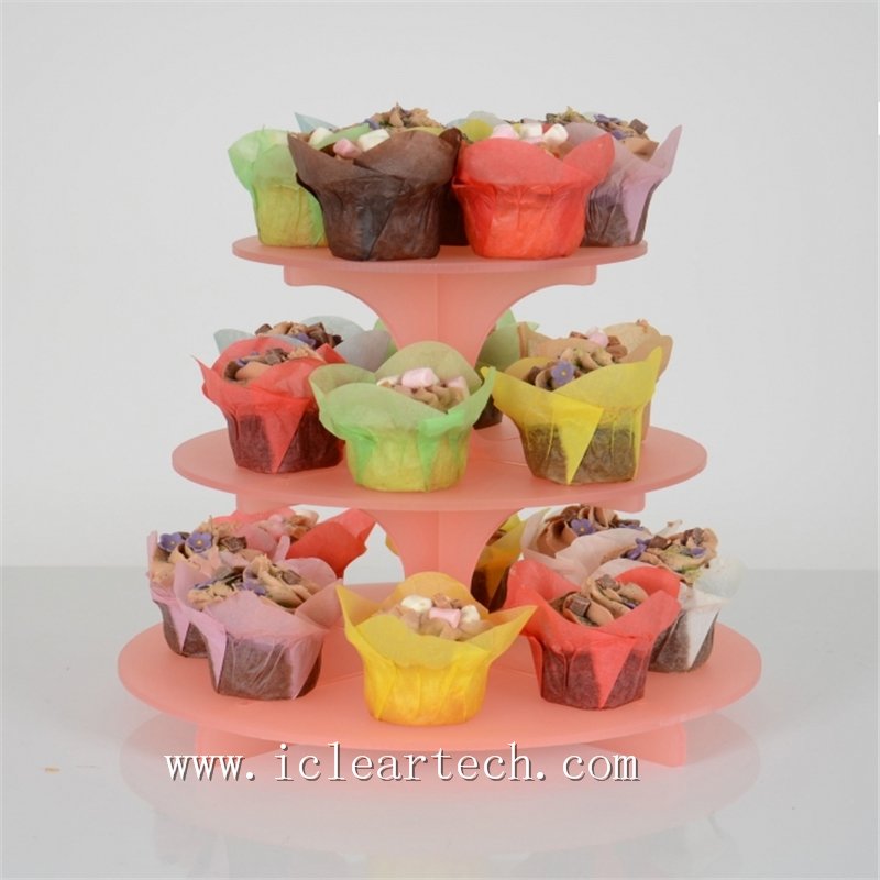 3 tier acrylic cupcake stand 5