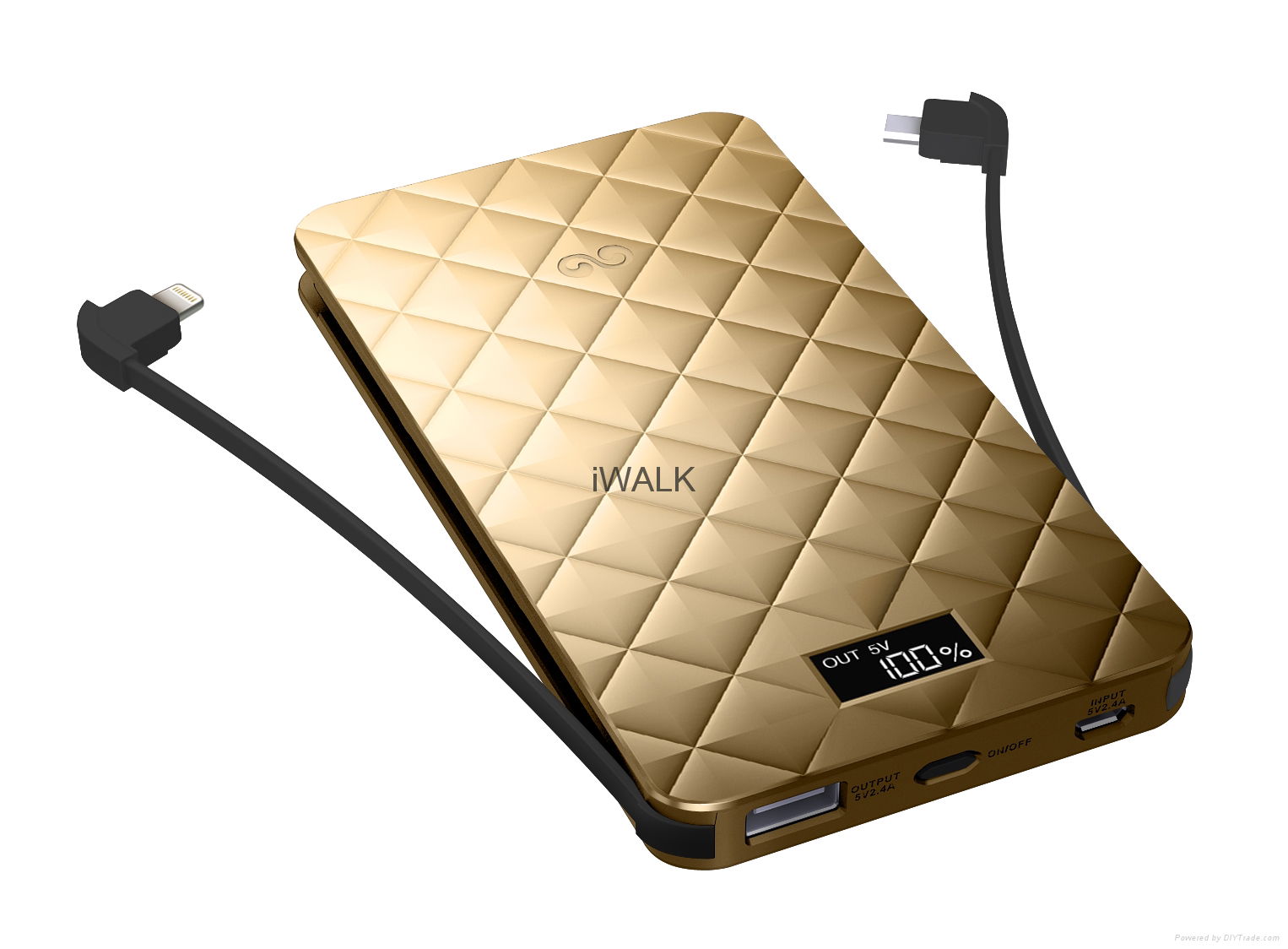 portable mobile phone power bank for iphone samsung fashionable design 10000mAh 2