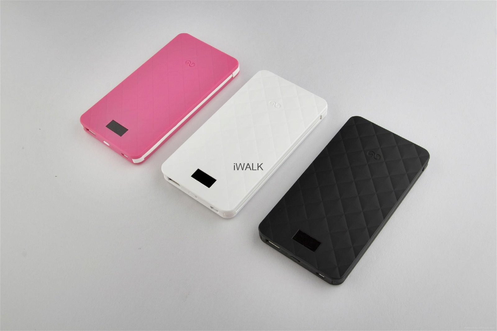untra slim power bank for iphone samsung fashionable design triple output  4