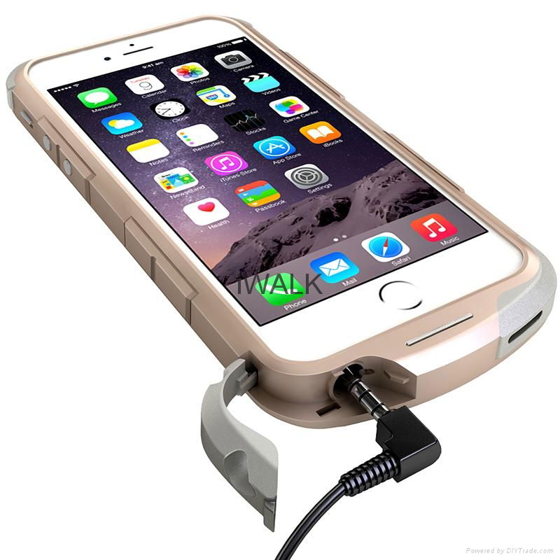 2400mAh Power Bank Case for iPhone with Apple's Original Lightning Connector  3