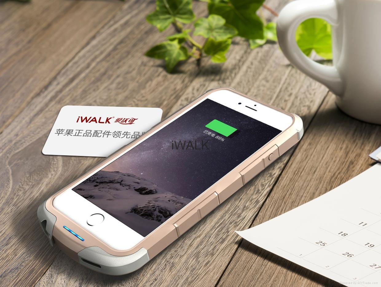 Power Bank for iPhone case battery  2400mAh capacity power bank case 3