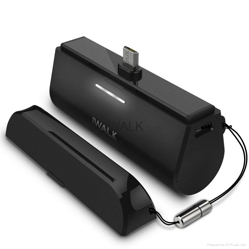 Portable docking battery for Samsung micro USB cable battery charging dock 4