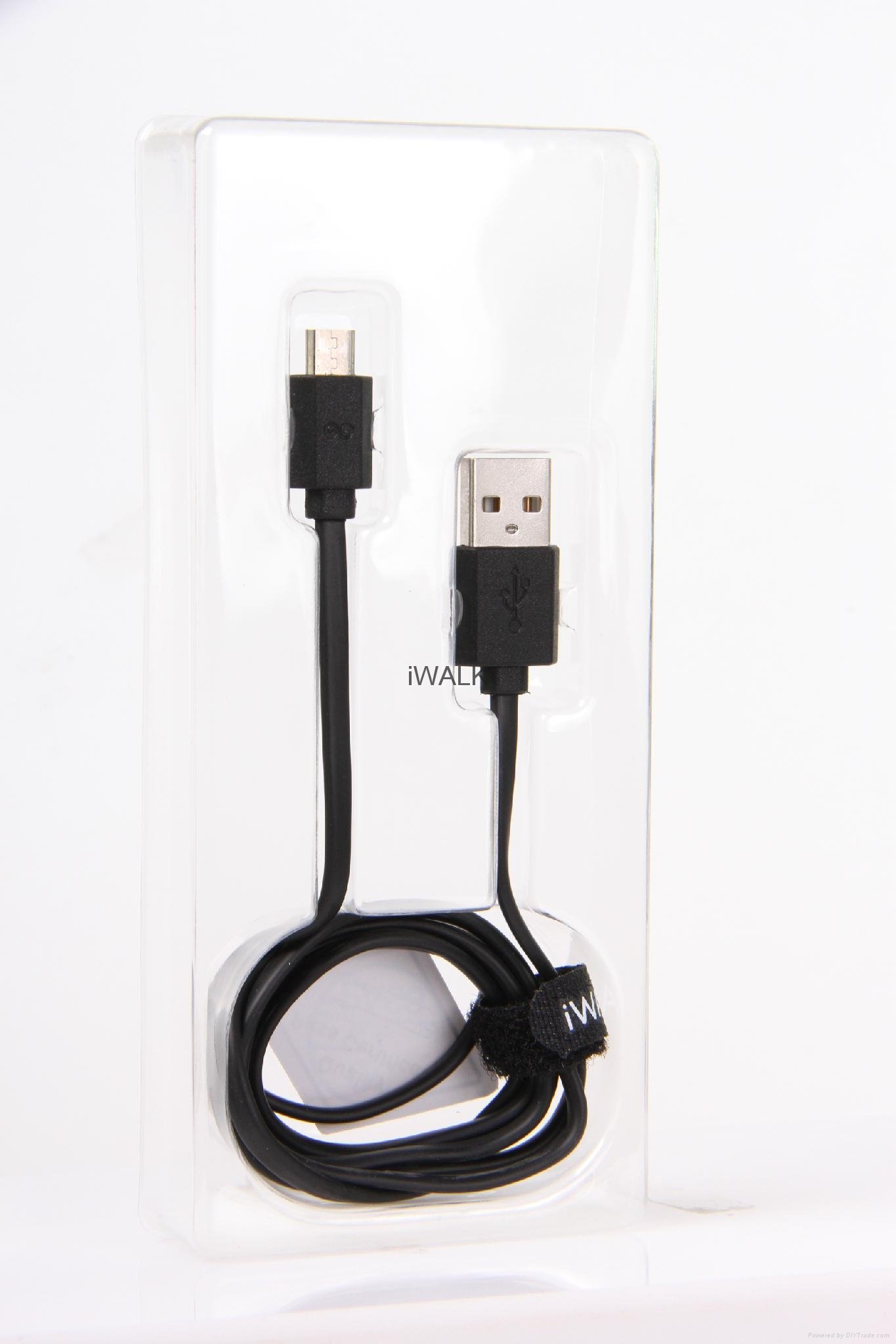 Samsung Micro USB charging cable sync cable tangle free cable 2