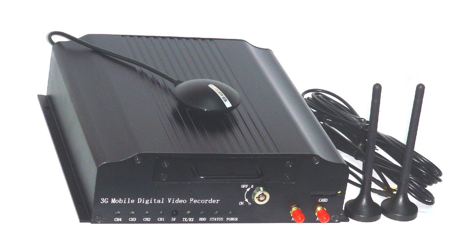 2TB HDD 3G/4G WIFI GPS G-sensor Vehicle Mobile DVR 4CH AHD 720P Realtime