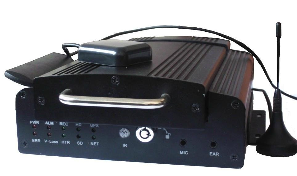 4Ch Mobile DVR for BUS Truck have GPS 3G and WiFi optional   