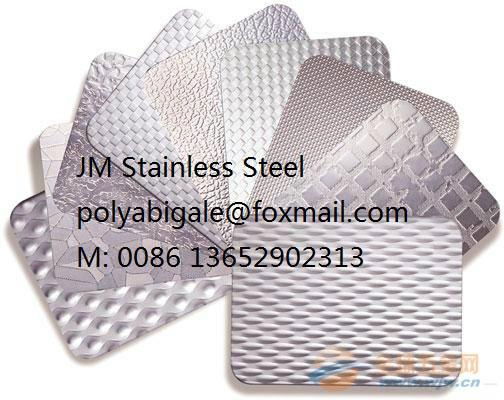 stainless steel embossing plate and sheets 2