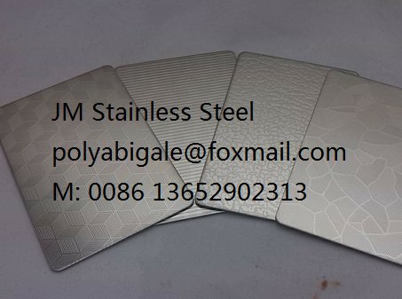 stainless steel embossing plate and sheets 4