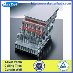 Marble aluminum honeycomb core panel