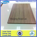 Wood aluminum honeycomb core facade wall