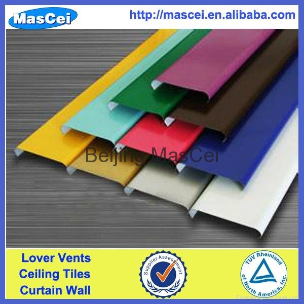 Various aluminum strip ceiling/linear panel 4